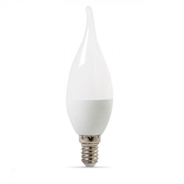 Лампа світлодіодна MAXUS 1-LED-739 C37 6W 4100K 220V E14 Tail 1-LED-739 фото