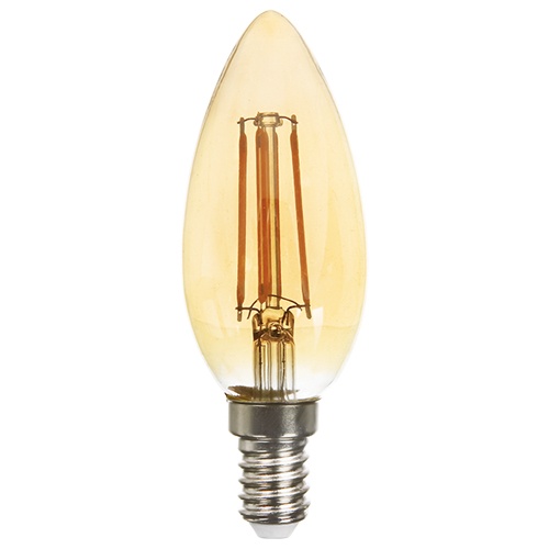 Світлодіодна лампа Feron LB-158 золото 6W E14 2200K 01519 01519 фото