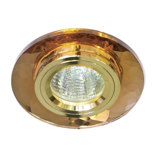 Встраиваемый светильник Feron 8050-2 коричневый золото 20111 20111 фото