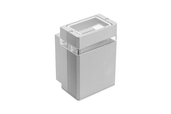 Світильник фасадний GTV NESSA одинарний, GU10, MAX.50W, IP54, сірий LD-NESSAGU10J-80 фото
