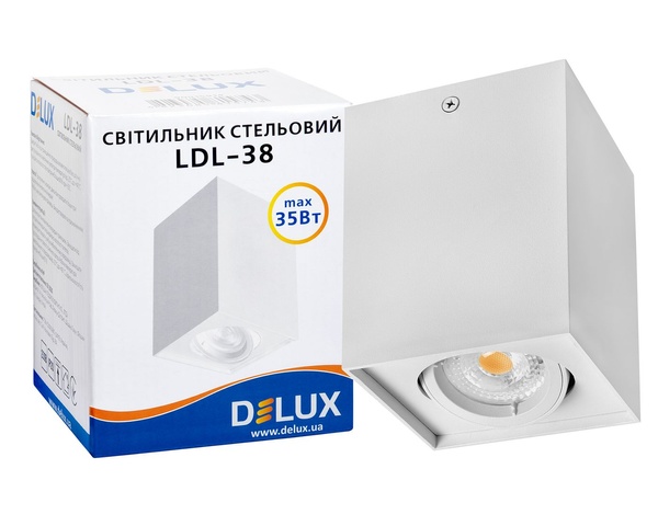 Точковий Світильник DELUX LDL-38 білий 90015914 90015914 фото