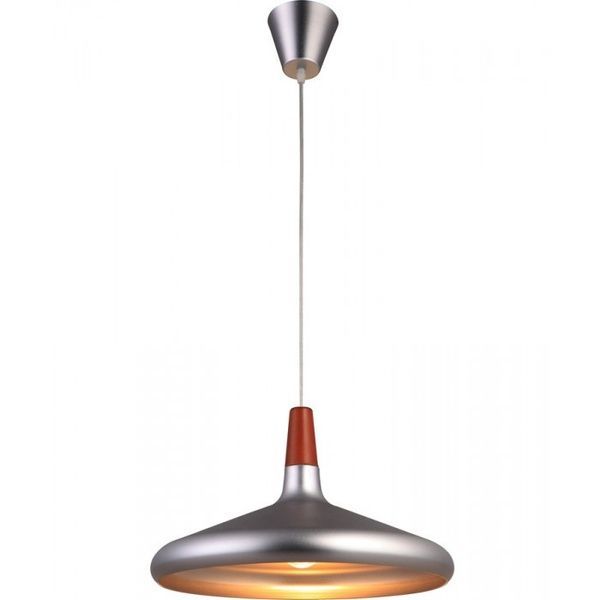Люстра ALTALUSSE INL-9371P-21 Brushed Nickel & Walnut 8599879906930 фото