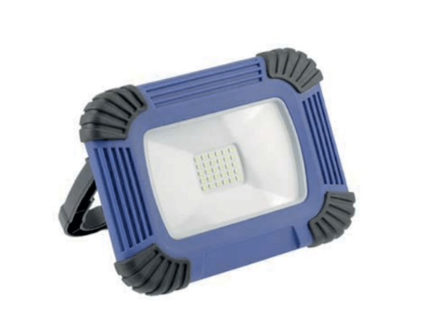 Прожектор з акумулятором GTV ONYX, power bank, 20W, IP54, 120&deg;, 6400K, синій (LD-OXCX20W-64) LD-OXCX20W-64 фото