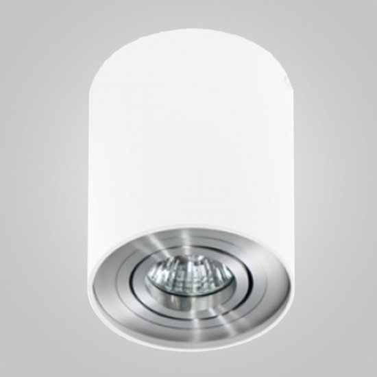 Точечный светильник Azzardo GM4100 BROSS 1 WHITE/ALU(AZ0781) AZ0781 фото