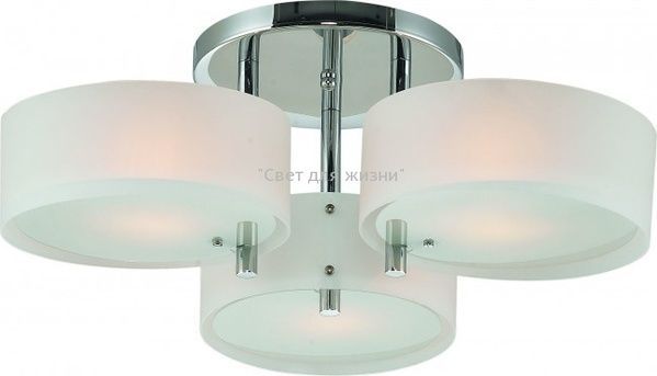 Люстра ALTALUSSE INL-9300С-03 Chrome & White 8599879904493 фото