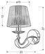 Бра Candellux 21-55040 DIVA 21-55040 фото 4