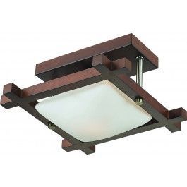Люстра ALTALUSSE INL-3092C-01 Antique brass & Walnut INL-3092C-01 фото