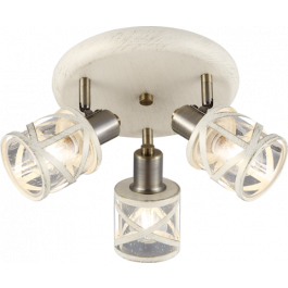 Люстра ALTALUSSE INL-6146C-03 Antique brass & Ivory 8599879908361 фото