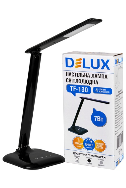 Настольная лампа Delux TF-130 3000К/6000К 7Вт 90008949 фото