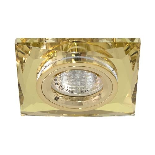Встраиваемый светильник Feron 8150-2 желтый золото 20122 20122 фото