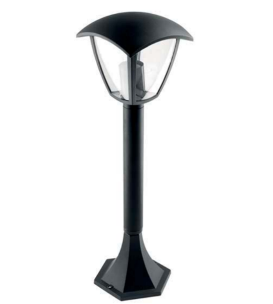 Світильник садовий GTV MARINA-P, E27, max.20W, IP54, стовпчик, 57см, чорний (OS-MARINAP-00) OS-MARINAP-00 фото