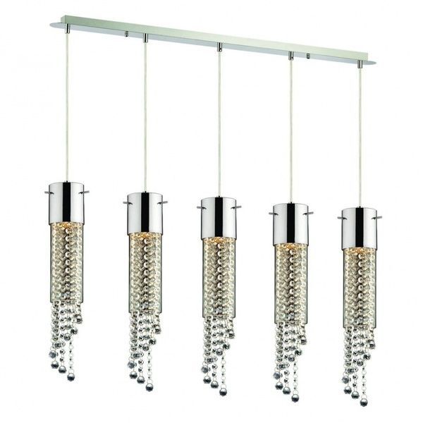 Подвесной Светильник Ideal Lux Gocce Sb5 (089638) 89638 фото