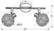 Спот Candellux 92-13644 COLLAR 92-13644 фото 2