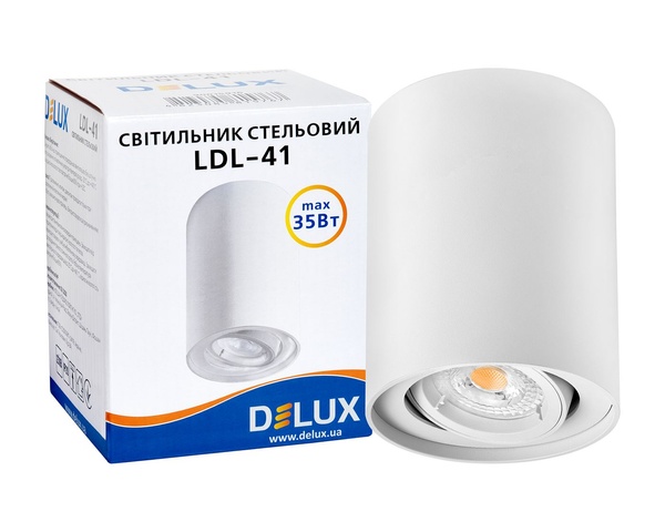 Точковий Світильник DELUX LDL-41 білий 90015916 90015916 фото