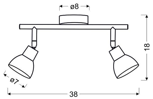Спот Candellux 92-67555 ROY 92-67555 фото