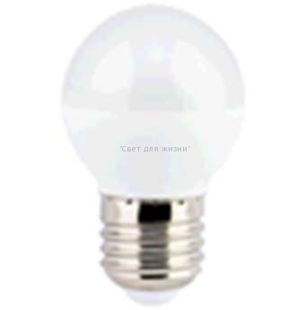 Світлодіодна лампа LED-G45/SXW-5W E27 Eco 47690 фото