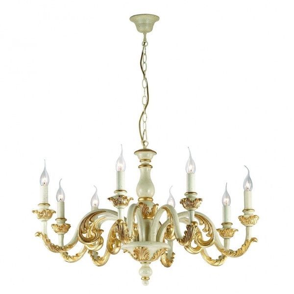 Люстра Ideal Lux Giglio Sp8 Oro (075341) 75341 фото