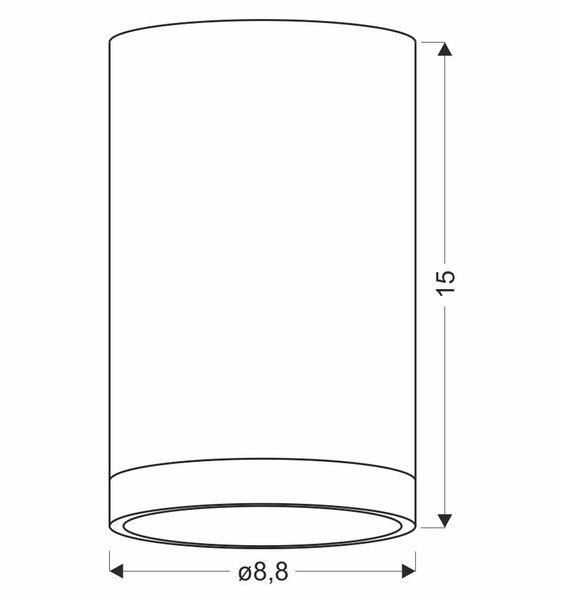 Точечный светильник Candellux 2282879 TUBA 2282879 фото