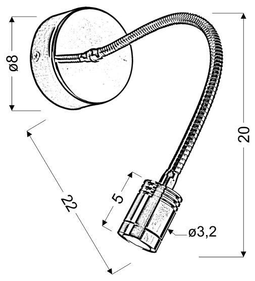 Бра Candellux 21-37435 RAX 21-37435 фото