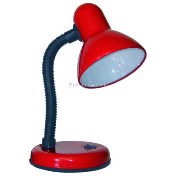 Настольная лампа UltraLight DL050 красная (7120) 7120 фото