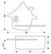 Настенный светильник Candellux 21-85214 HOUSE 21-85214 фото 2