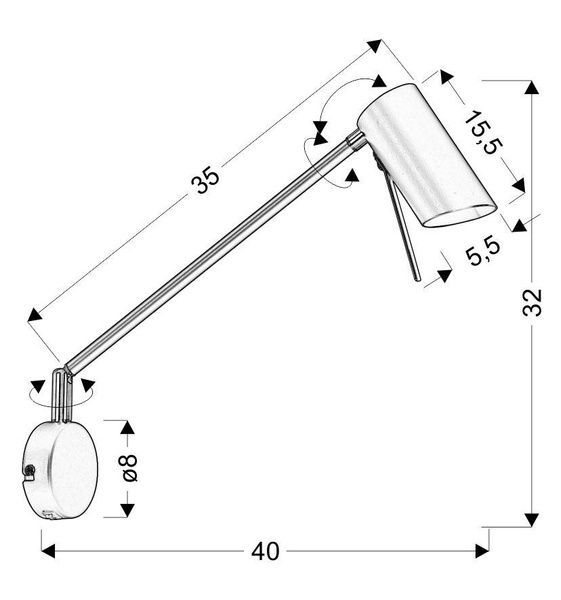 Бра Candellux 21-73884 MILLY 21-73884 фото