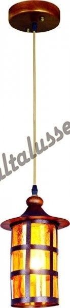 Люстра ALTALUSSE INL-3074P-1 Brown 8599879300646 фото