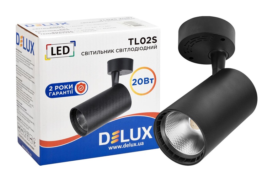 Точечный светильник DELUX TL02S 20 Вт 36*_4000K 90015901 фото