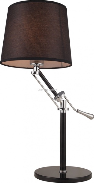 Настольная лампа ALTALUSSE INL-5037T-01 Chrome & Black 8599879500152 фото