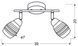 Спот Candellux 92-55699 JUBILAT 92-55699 фото 2