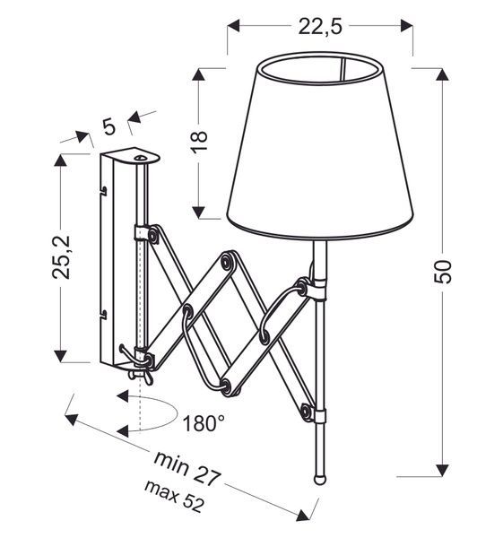 Бра Candellux 21-75437 Mito 21-75437 фото