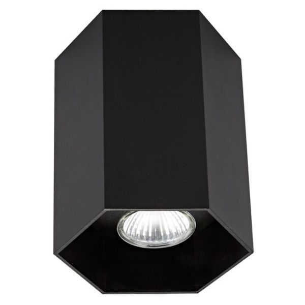 Точечные светильники Zuma Line 20067-BK Polygon CL 1 20067-BK фото