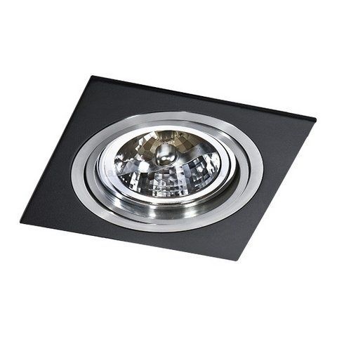 Точечный светильник Azzardo GM2101 SIRO 1 Black/Alu (AZ0769) AZ0769 фото