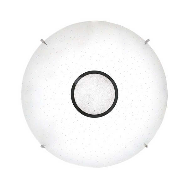 Світильник світлодіодний стельовий скляний з пультом круглий Декора 85050 Сфера 60 Вт 52454 фото