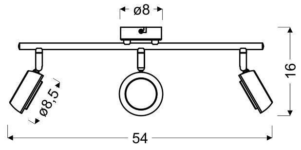 Спот Candellux 93-66541 MILD 93-66541 фото
