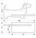 Настенный светильник Candellux 21-02983 DOG 21-02983 фото 2